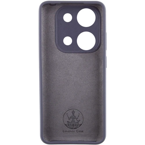 Чехол для телефонов Lakshmi Premium Silicone Case with Logo Full Camera Dark Gray for Xiaomi Redmi Note 13 4G: Совместимость Xiaomi Redmi Note 13 4G