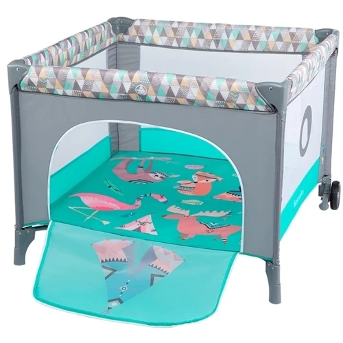 Манеж Lionelo Fie цвет - turquoise scandi (LO.FE05) фото 5