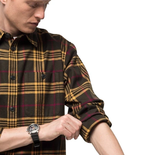 Рубашка Jack Wolfskin Cabin View Shirt M 1403581-8218 48 коричневая с длинным рукавом: Страна производитель Индонезия