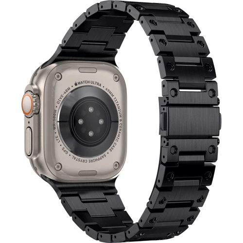 Аксесуар для Watch Top Stainless Stell Case Black для Apple Watch 44/45/49mm Ultra: Тип аксесуара ремешок
