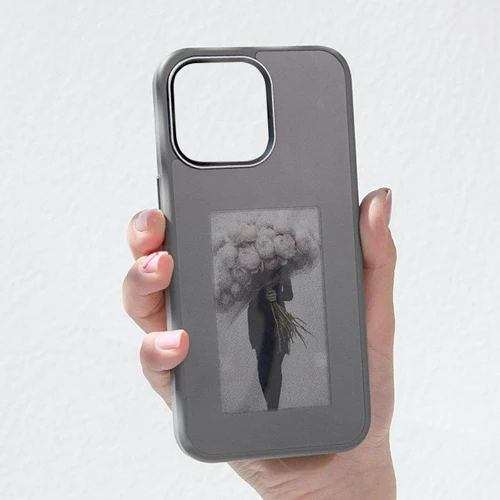 Чехол для iPhone Epik TPU+PC Ink Show Grey for iPhone 14 фото 8