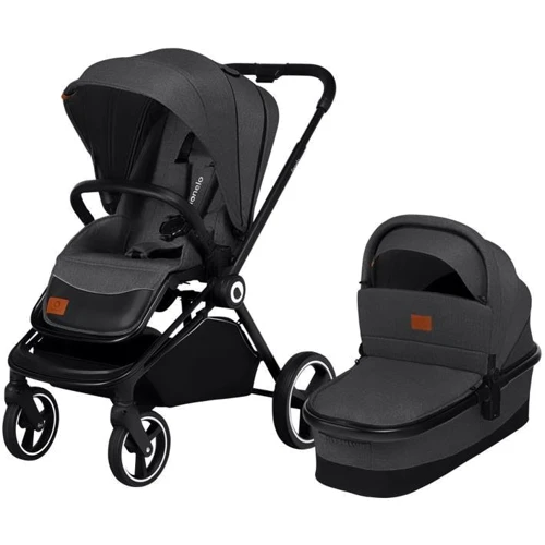 Универсальная коляска 2 в 1 Lionelo Mika Grey Graphite