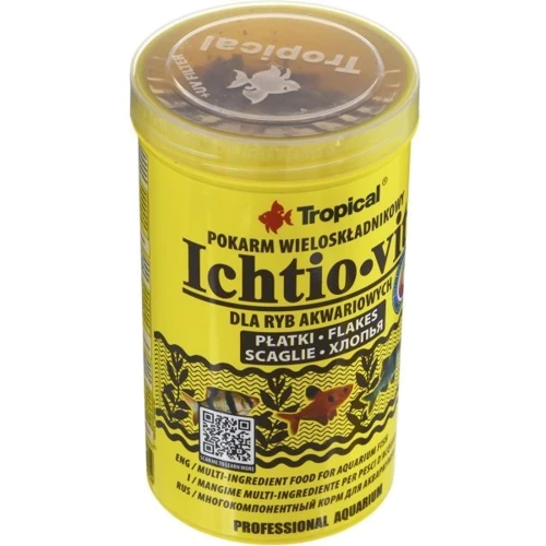 Корм для аквариумных рыб Tropical Ichtio-vit в хлопьях 500 мл (5900469770054): Объем/Вес 500 мл