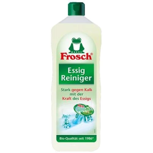 Рідина для чищення ванн Frosch з яблучного оцту для видалення вапняних відкладень 1 л