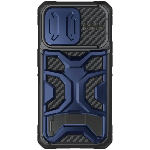 Чехол для iPhone Nillkin CamShield Adventurer Pro Interstellar Blue for iPhone 14 Pro Max: Цвет синий