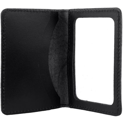 Чоловіча обкладинка для ID-паспорта DNK Leather чорна (DNK-mini-oknoR-colJ): Тип Обложки для документов