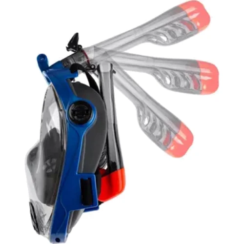 Маска для дайвинга Полнолицевая маска Aqua Speed Spectra 2.0 9918 черный, синий Уни L/XL (247-10)