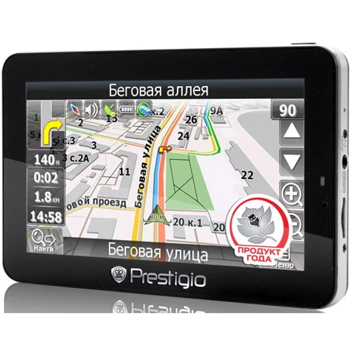 Prestigio GeoVision 5700 HD: Слот для карт памяти MicroSD