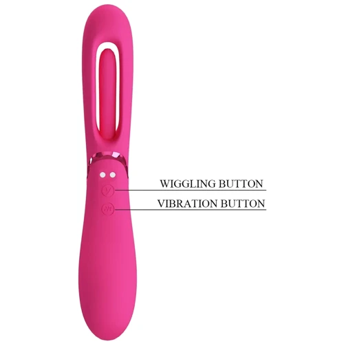 Вибромассажер для стимуляции точки G LYBAILE Pretty Love ROMANCE Lexie Pink (MC63)
