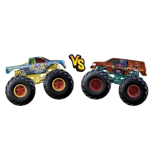 Набір Hot Wheels із 2 машинок-позашляховиків серії Monster Trucks (FYJ64): Комплектація набор