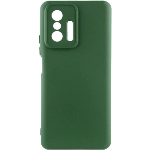 Чохол для телефона Lakshmi Case Silicone Cover Full Camera Dark green for Xiaomi 11T / 11T Pro