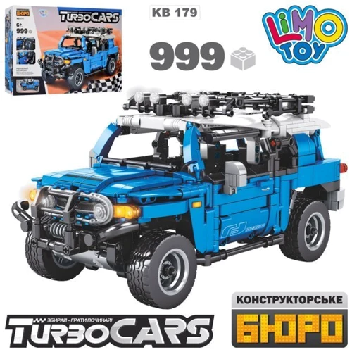 Конструктор Limo Toy Машина 999 деталей (KB-179)