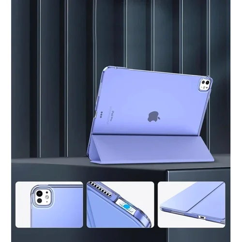 Аксессуар для iPad BeCover Case Book Tri Fold Hard Purple for iPad Pro 13 2024 M4 (711733): Тип аксессуара чехол