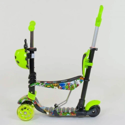 Самокат Best Scooter зелений (97630): Тип гальма ножний