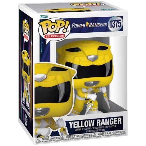 Игровая фигурка Funko Pop Power Rangers Желтый рейнджер (72158): Пол Унисекс