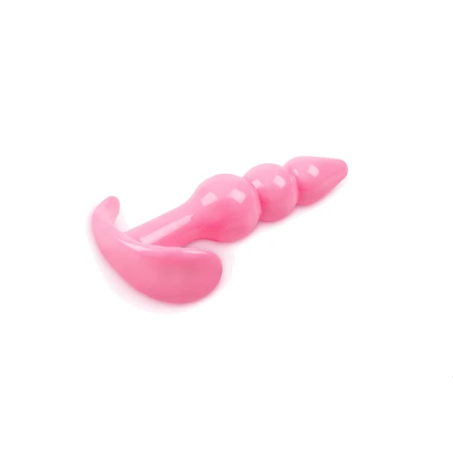 Анальная пробка с шариками Brazzers QF060, 10х2.5 см