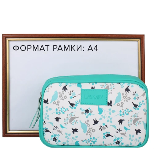 Женская сумка кросс боди Laskara бирюзовая (LK-20284-turquoise): Пол Женский