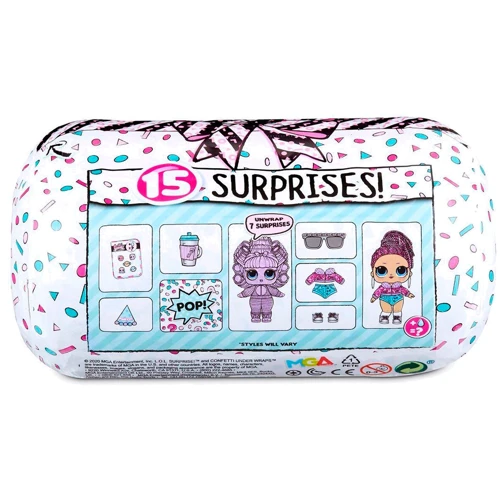 Игровой набор с куклой L.O.L. Surprise! серии Under Wraps - Конфетти (в асс., в дисп) фото 8