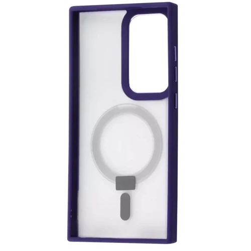 Чехол для телефонов WAVE Attraction Case with MagSafe Blue for Samsung S928 Galaxy S24 Ultra: Тип накладка на заднюю часть