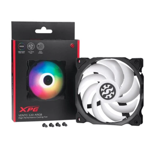 Кулер ADATA Vento 120 ARGB Black (VENTO120ARGB-BKCWW): Рівень шуму, dB 21