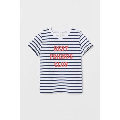 Футболка H&M 412-7679800 86-92 см белая