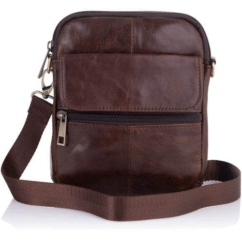 Чоловіча сумка Buffalo Bags через плече коричнева (SHIM7350C-brown): Країна виробник Китай