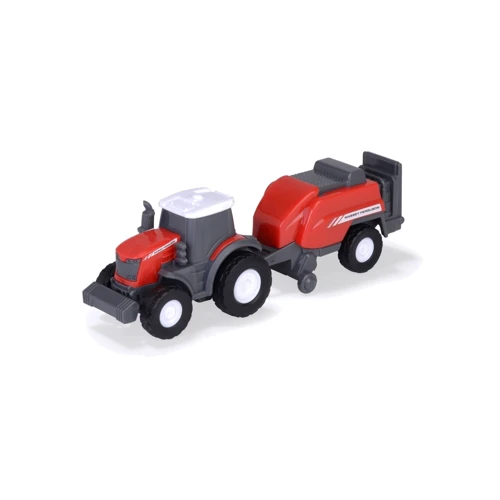Игровой набор Dickie Toys Месси Фергюсон. Перевозчик фермерской техники (3735004)