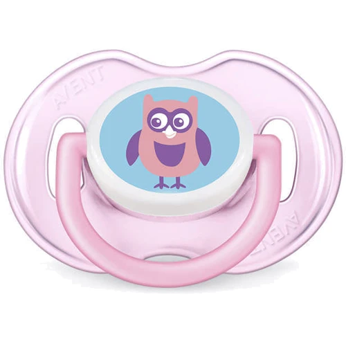 Пустушка силіконова Philips AVENT Classic 0-6 міс 2 шт (SCF196 / 18): Вид пустушки класична