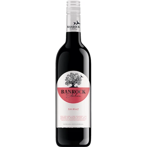 Вино Banrock Station "Shiraz" (сухое, красное) 0.75л (BDA1VN-VBS075-002)