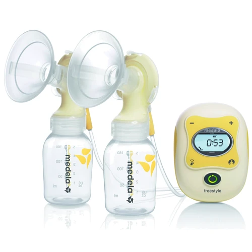 Електронний молокоотсос Medela Freestyle (042.0012): Особливості регулювання сили зціджування, двофазний, на дві грудей