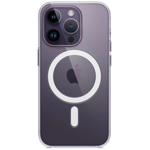 Чохол для iPhone TPU Silicone Case with Animation & MagSafe Clear for iPhone 14 Pro
