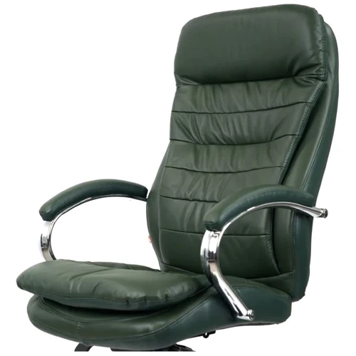 Офисное кресло АКЛАС Валенсия MB XY-7340 Зеленый (Кожа Lux LC-green) (00161485)