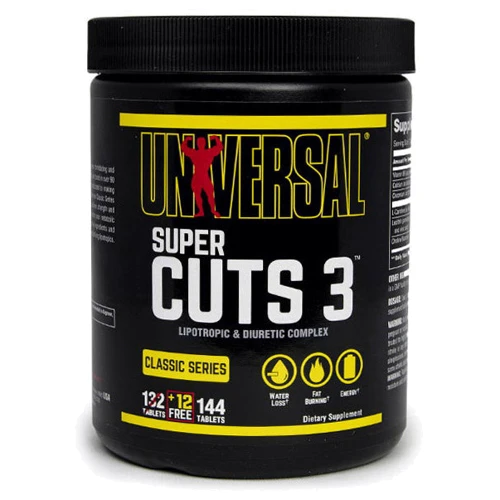Жиросжигатель Universal Nutrition Super Cuts 3 144 tablets