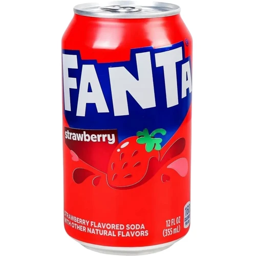 Напиток газированный Fanta Strawberry 355 ml: Вид Сокосодержащие напитки