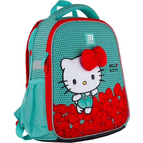 Рюкзак школьный каркасный Kite Education Hello Kitty HK21-555S: Спинка Ортопедическая (анатомическая)
