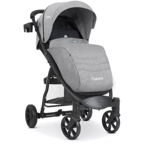 Прогулочная коляска El Camino Favorit v.2 Light Gray (M 3409L): Возможность установки люльки нет