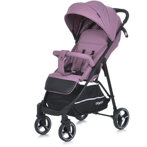 Коляска прогулочная детская Bambi (M 4249-2 Mauve Matt)