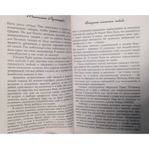 Сходняк снежных лавин: Количество страниц 320