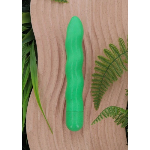 Вибратор Fuck Green Organic Wave Vibrator Green