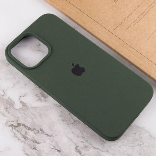 Чехол для iPhone Mobile Case Silicone Case Full Protective Cyprus Green for iPhone 15 Plus: Тип чехла накладка на заднюю часть