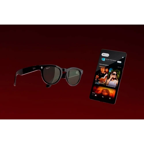 Смарт-окуляри Ray-Ban Meta Headliner Matte Black Frame/Clear-Grey Transitions Lenses size M (RW4009 601SM3 50-23) фото 14