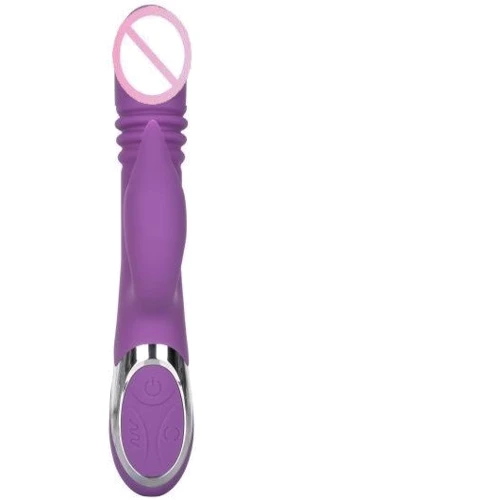 Вибратор кролик с толчковыми движениями и вращением CalExotics Enchanted Kisser