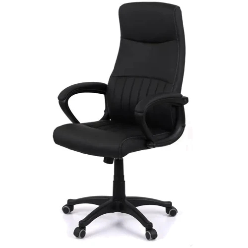 Офісне крісло АКЛАС Крон TILT SP-8320-6N Чорний (PU Black) (00142832): Тип для керівників