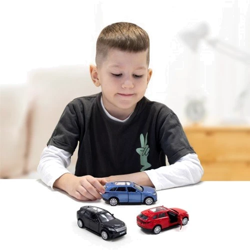 Автомодель TechnoDrive LAND ROVER RANGE ROVER VELAR серый 1:24 (250308) фото 11