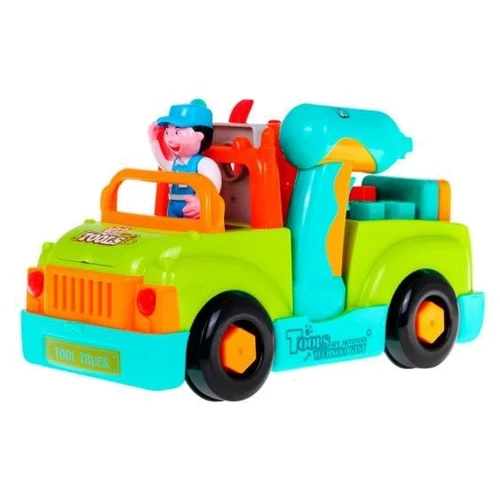 Музыкальная машинка Hola Toys Грузовик с инструментами (6109)