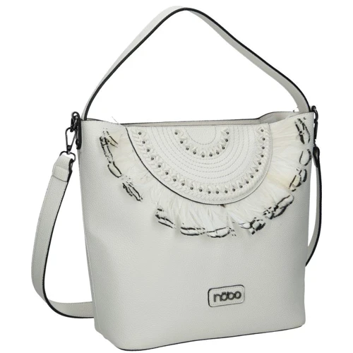 Женская сумка тоут Nobo белая (NBAG-G4110-C000-1): Пол Женский
