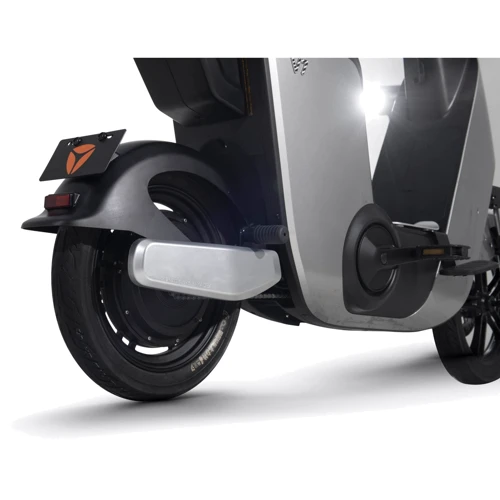 YADEA V7 600W, 48V20AH lithium, Голубой: Размер 1642x684x1038 мм