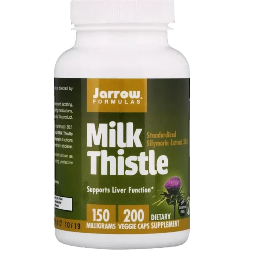 Jarrow Formulas Milk Thistle 150 mg Расторопша 200 капсул