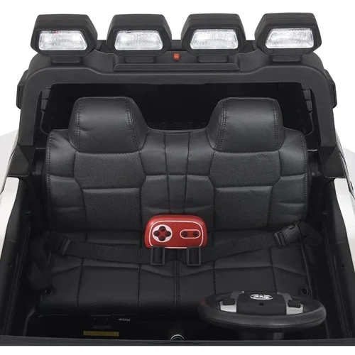Дитячий поліцейський електромобіль Bambi Racer Toyota, чорно-білий (JJ2255EBLR-2-1) фото 8