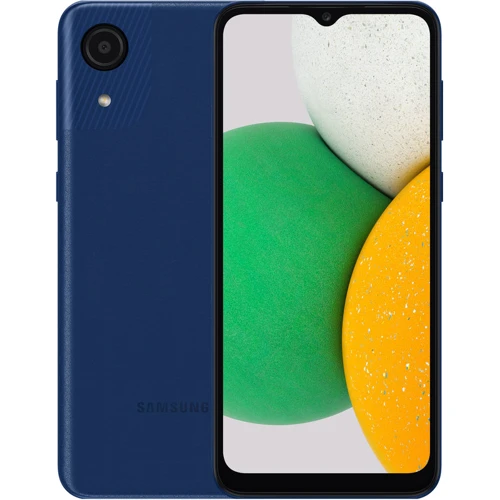 Смартфон Samsung Galaxy A03 Core 2/32 GB Blue Approved Витринный образец